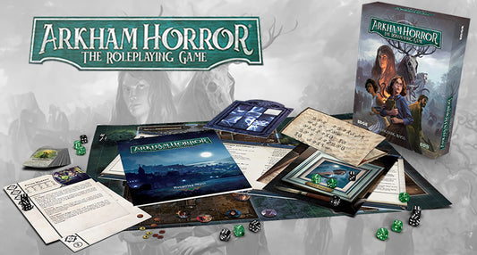 Dive into the Darkness of the Hungering Abyss, The Arkham Horror RPG Starter Set