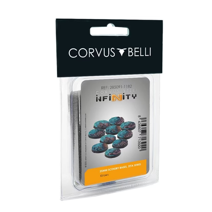 Infinity 25mm Scenery Bases, Zeta Series