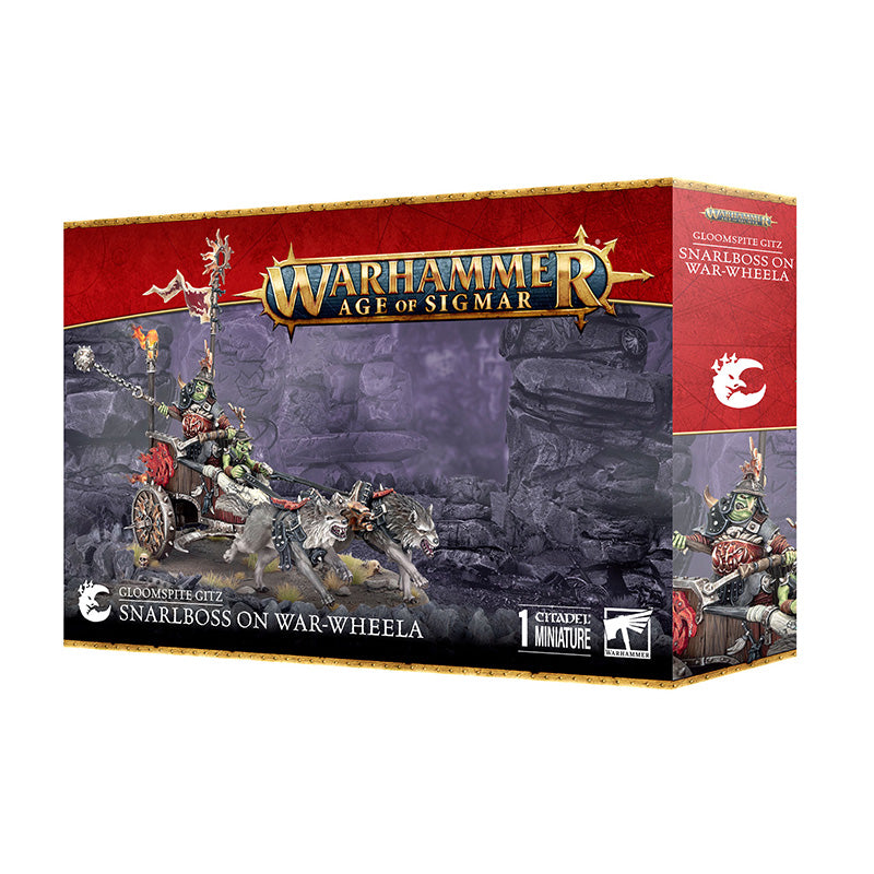 Gloomspite Gitz: Snarlboss On War-Wheela