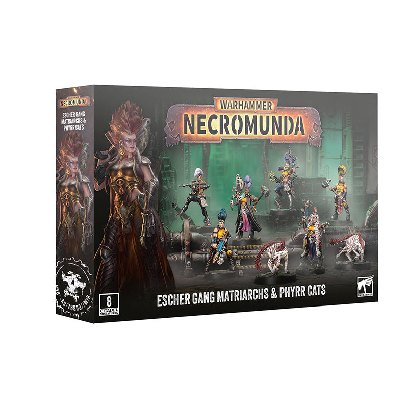 Necromunda: Escher Gang Matriarchs & Phyrr Cats