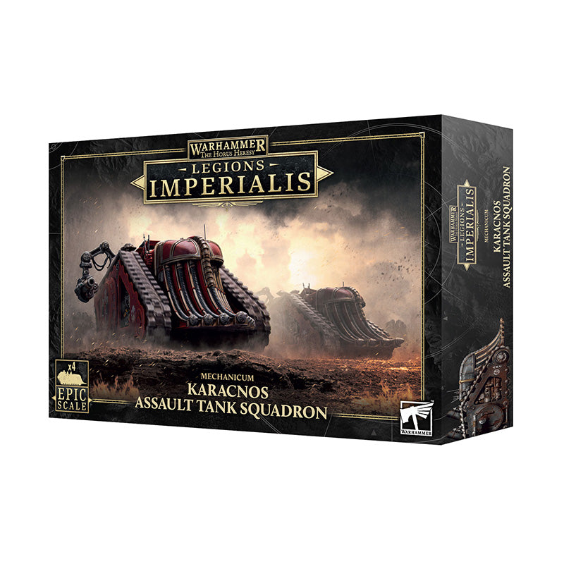 Legions Imperialis: Mechanicum Karacnos Assault Tank Sqadron