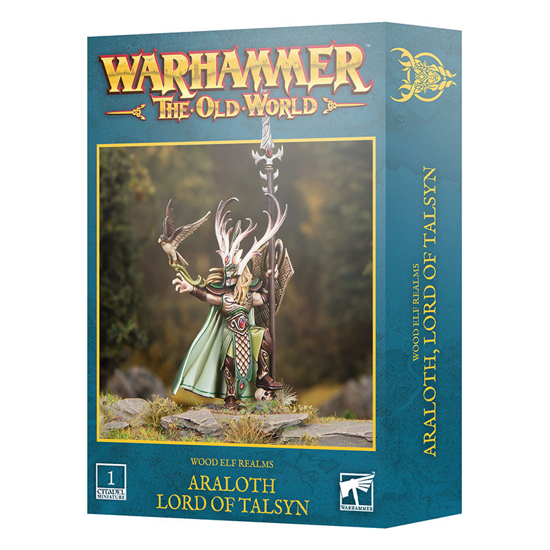 Old World: Wood Elf Realms Araloth Lord Of Talsyn