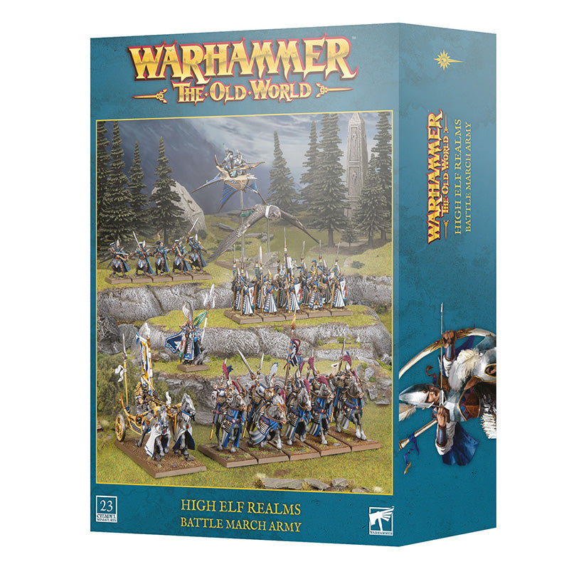 The Old World: High Elf Realms: Battle March Army