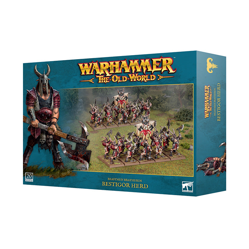 The Old World: Beastmen Brayherds: Bestigor Herd
