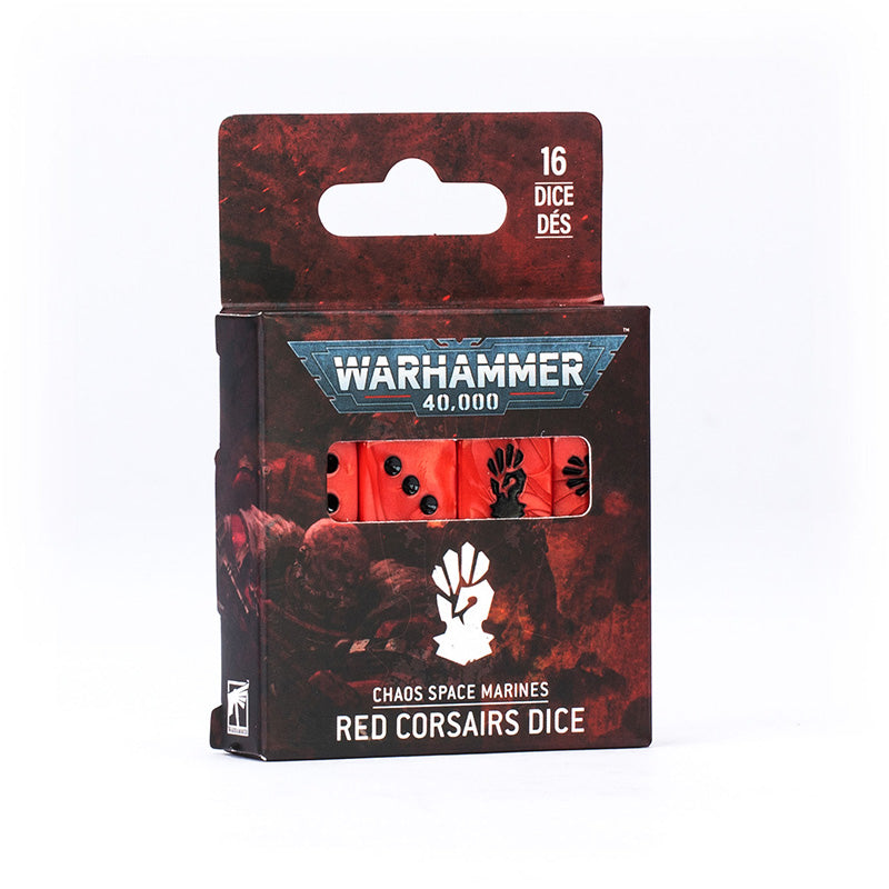 Chaos Space Marines: Red Corsairs Dice