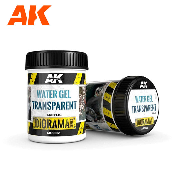 AK Interactive:  Water Gel Transparent 250ml