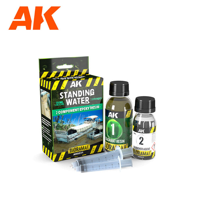AK Interactive:  Resin Standing Water 180ml