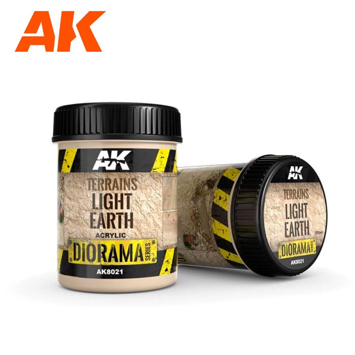 AK Interactive Terrain 250ml - Light Earth
