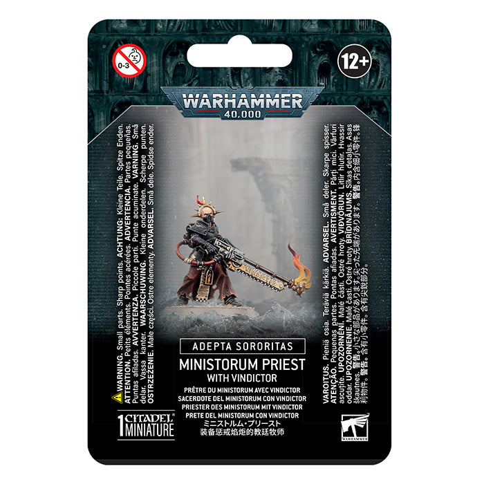 Adepta Sororitas: Ministorum Priest With Vindictor