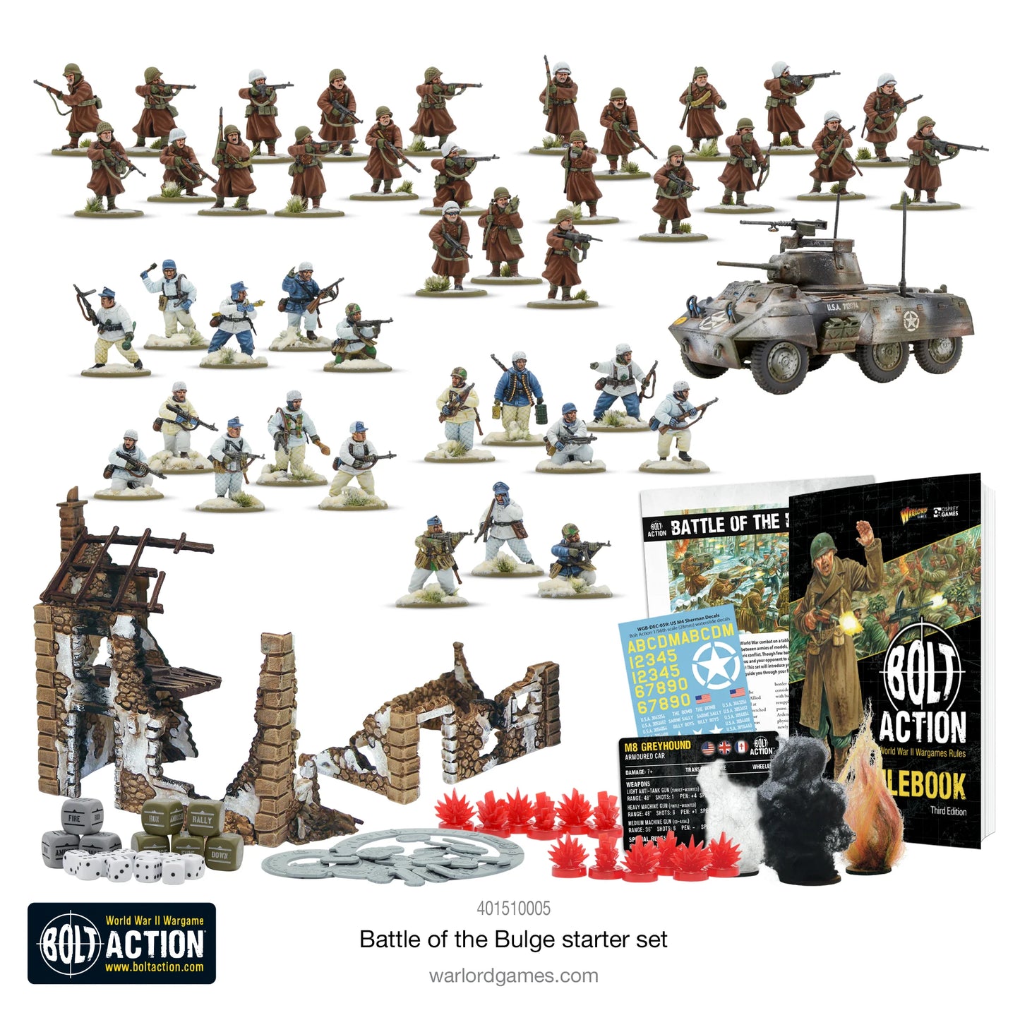 SALE: Bolt Action Starter Set 3rd edition- Battle of the Bulge