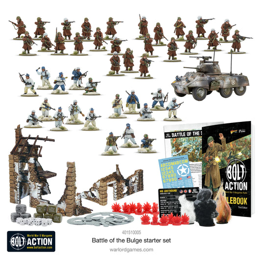 SALE: Bolt Action Starter Set 3rd edition- Battle of the Bulge
