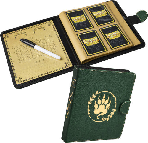 Dragon Shield Spell Codex - Forest Green