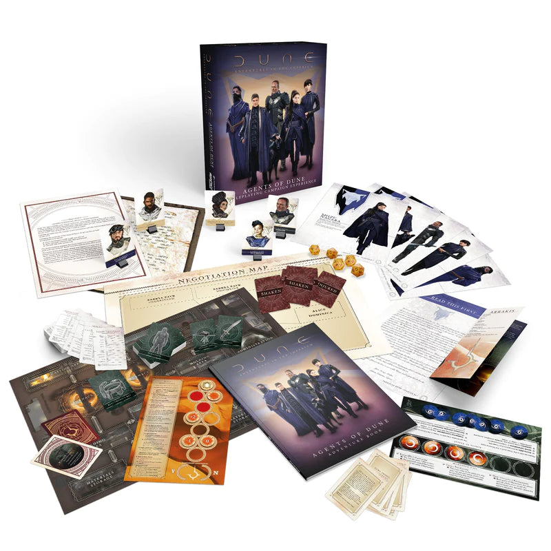 Dune: Adventures in the Imperium RPG: Agents of Dune Box Set
