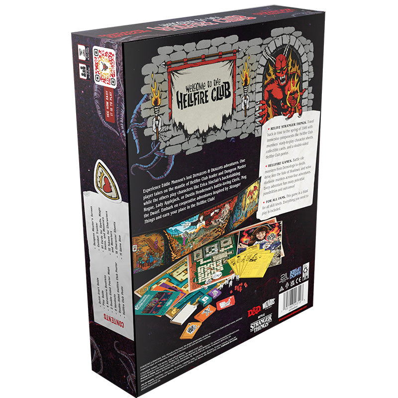Dungeons & Dragons: Stranger Things Welcome to the Hellfire Club