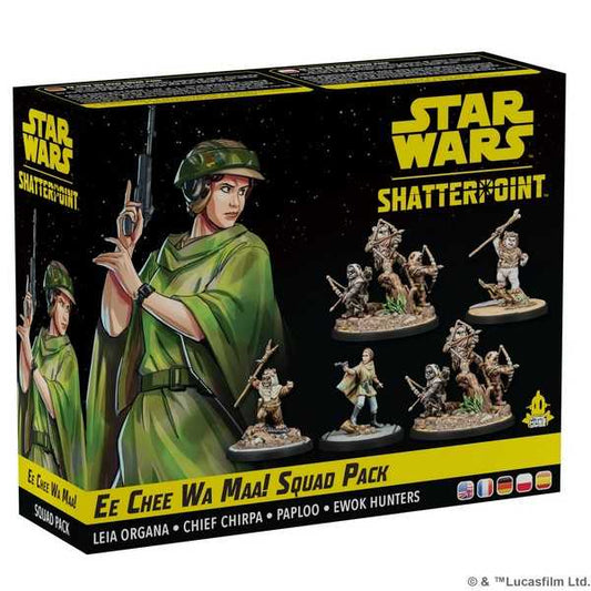 Star Wars: Shatterpoint: Ee Chee Wa Maa! (Leia and Ewoks Squad Pack)