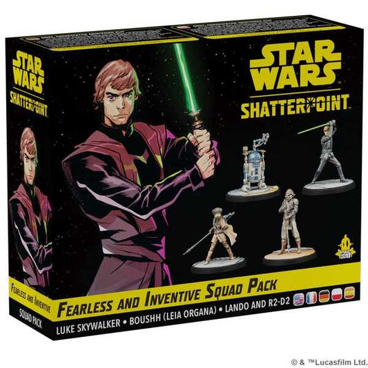 Star Wars: Shatterpoint: Fearless and Inventive (Jedi Luke Skywalker Squad Pack)