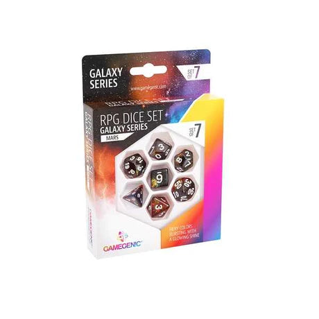 Gamegenic Galaxy Series - RPG Dice Set Mars