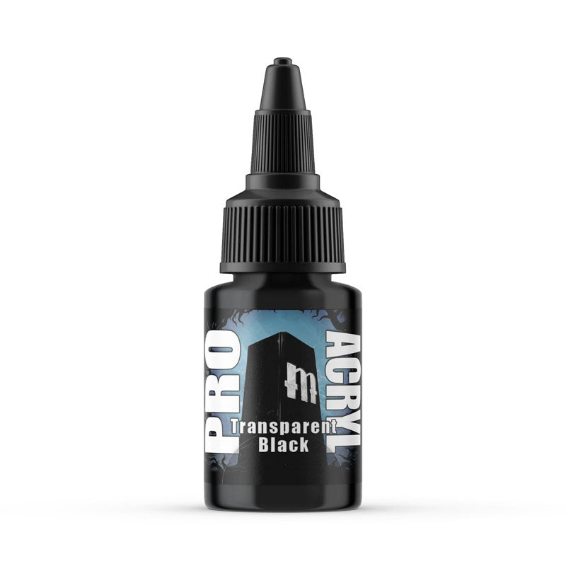Pro Acryl - Transparent Black 22ml