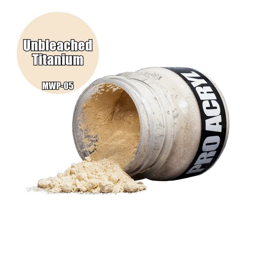 Pro Acryl Weathering Pigments 05 - Unbleached Titanium