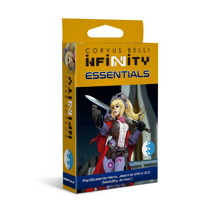 Infinity Essentials: PanOceania Hero, Jeanne d'Arc 2.0 (Mobility Armor)