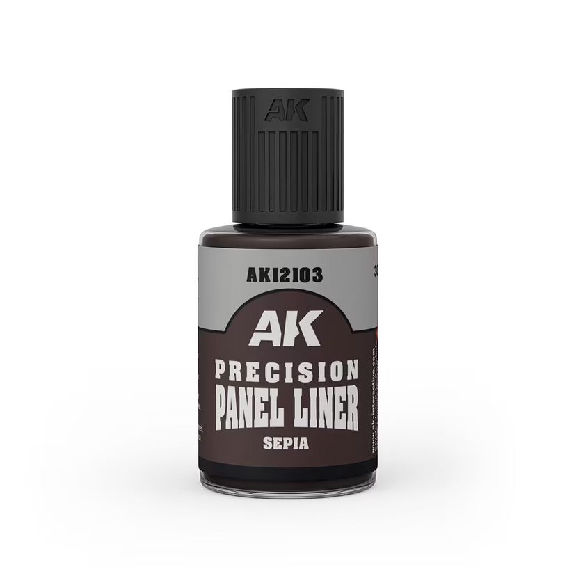 AK Precision Panel Liner: Sepia 30ml