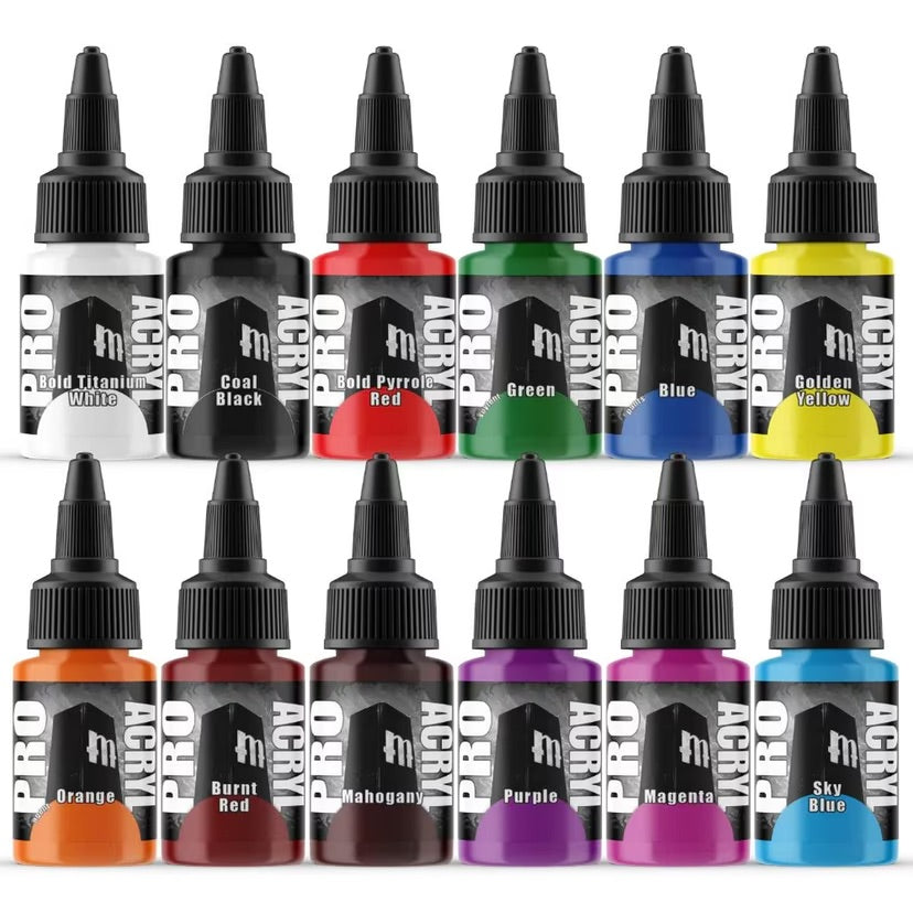 Pro Acryl - Base Set - 24 Colours