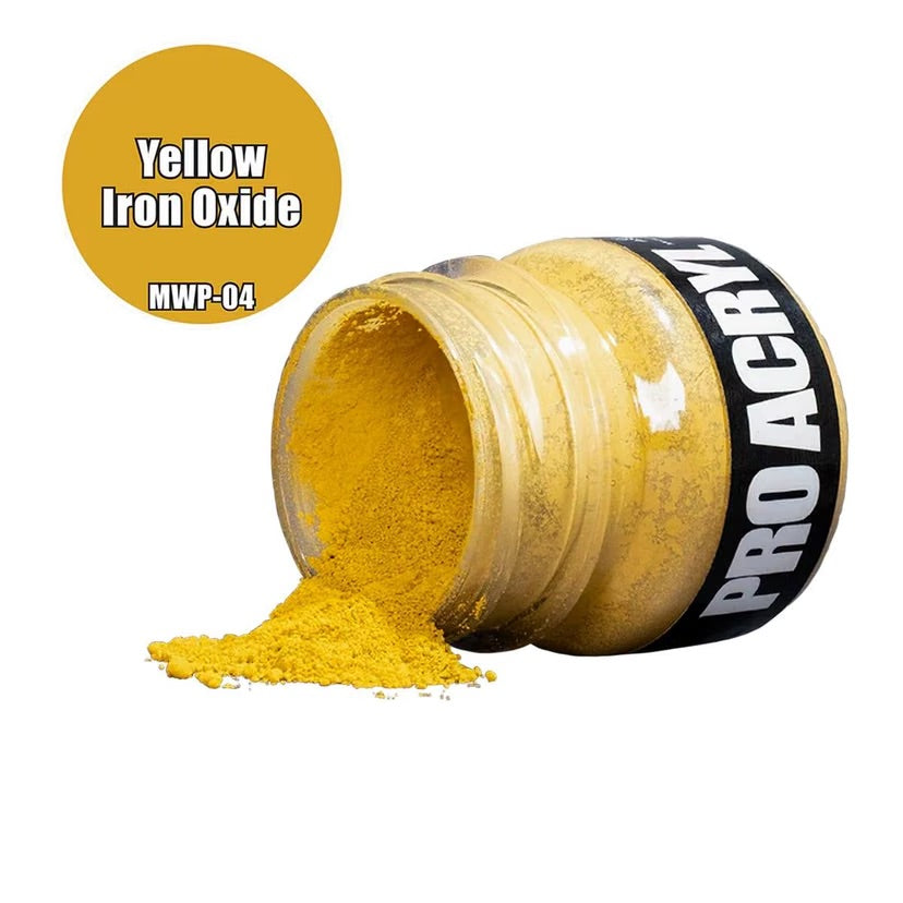 Pro Acryl Weathering Pigments 04 - Yellow Iron Oxide