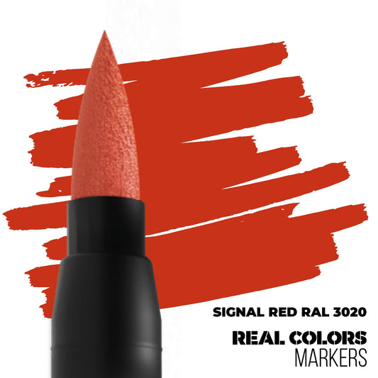 Real Colors Marker: Signal Red RAL 3020