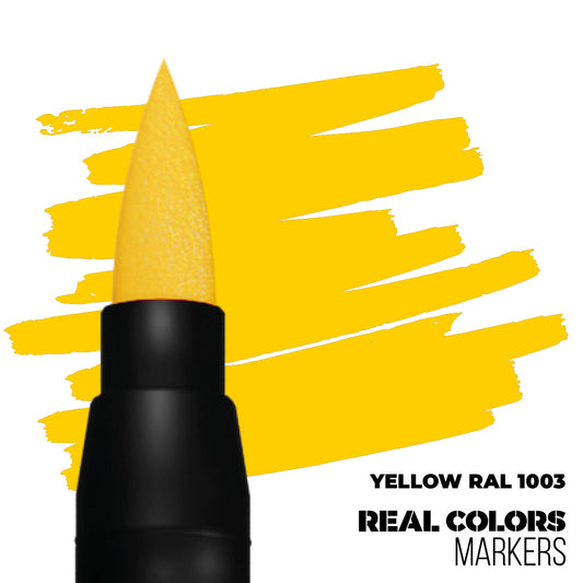 Real Colors Marker: Yellow RAL1003