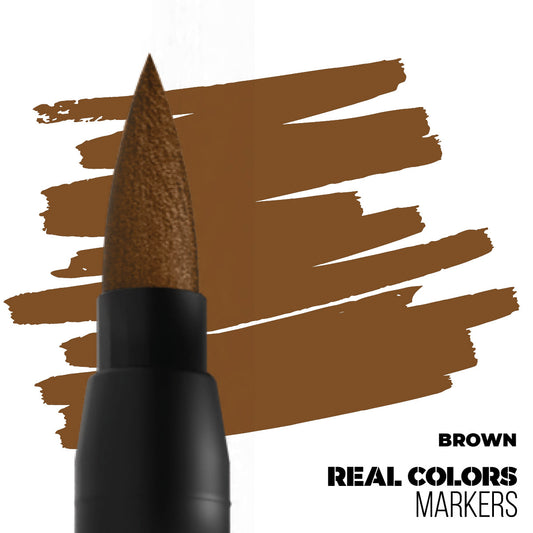 Real Colors Marker: Brown