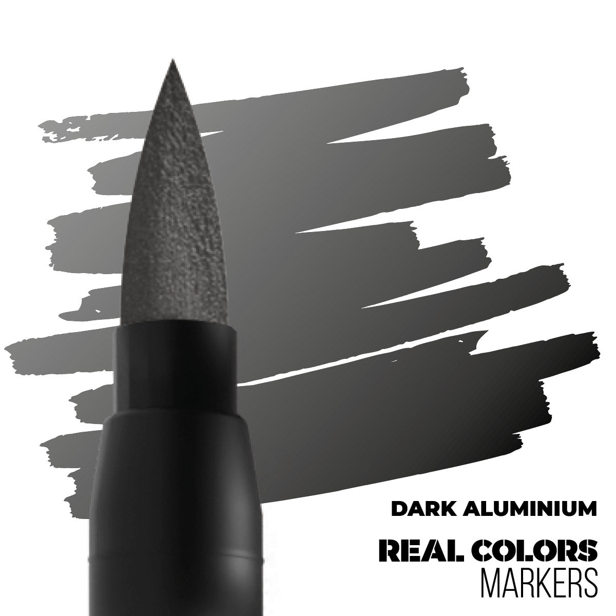 Real Colors Marker: Dark Aluminium