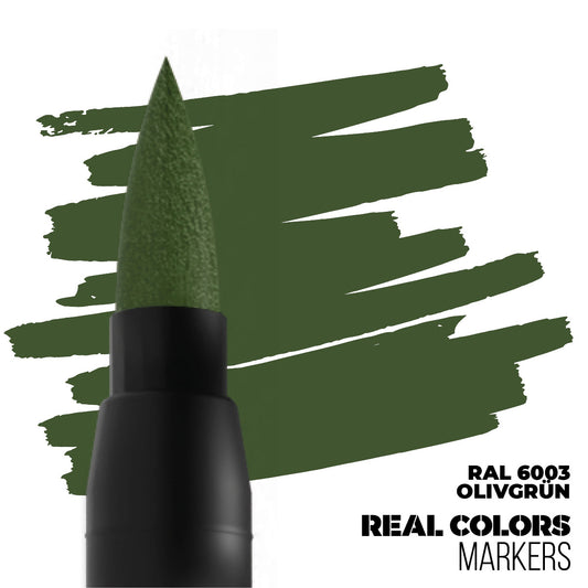 Real Colors Marker: RAL 6003 Olivgrün