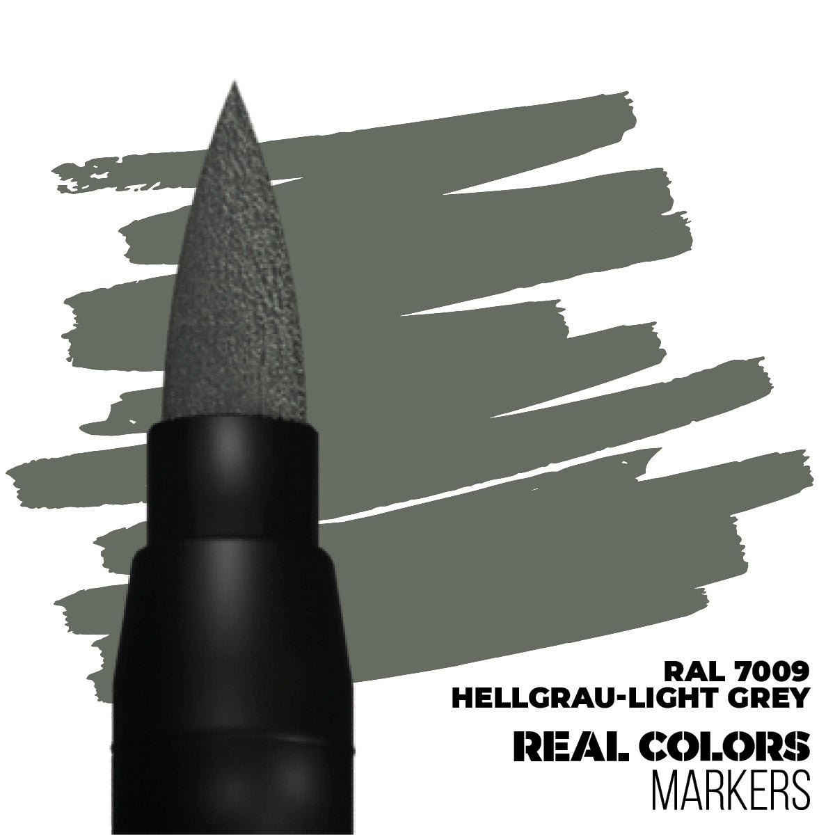 Real Colors Marker: RAL 7009 Hellgrau-light Grey