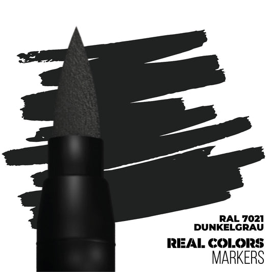 Real Colors Marker: RAL 7021 Dunkelgrau