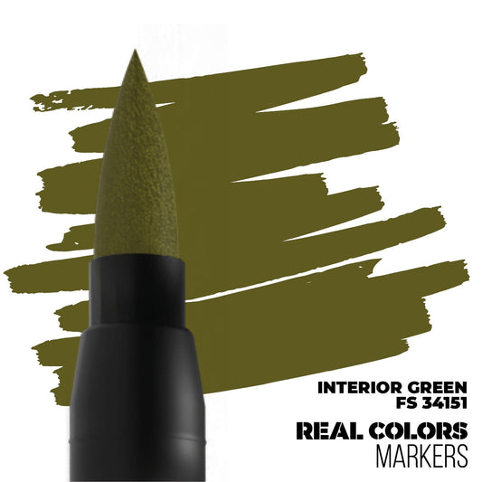Real Colors Marker: Interior Green FS 34151