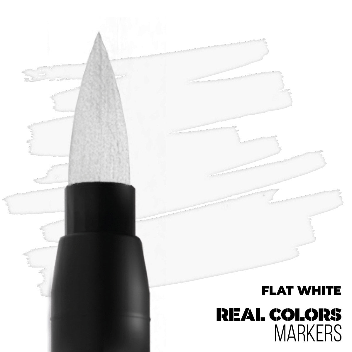 Real Colors Marker: Flat White