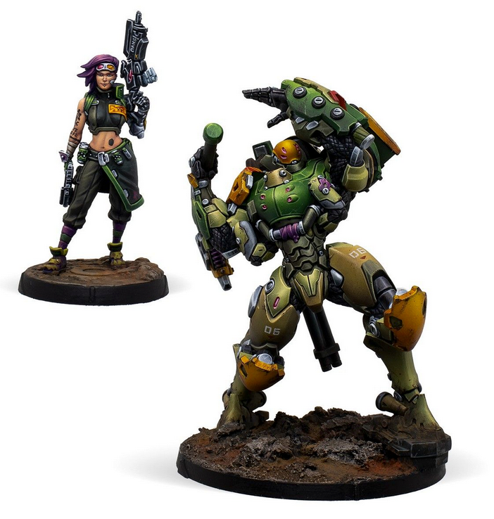 Infinity: Scarface. Mercenary TAG Team