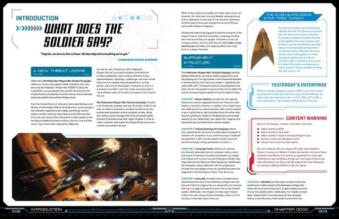 Star Trek Adventures: The Federation-Klingon War Tactical Campaign