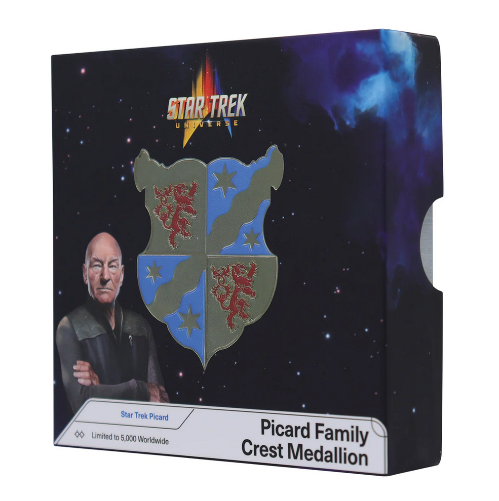 SALE: Star Trek Limited Edition Picard Family Crest Medallion