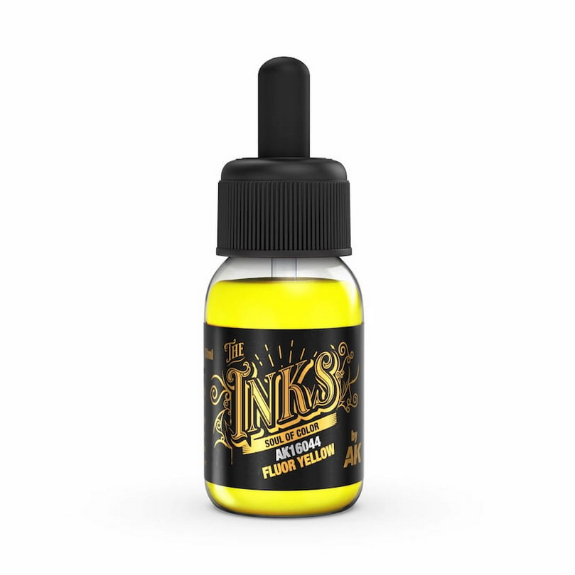 The Inks: Fluor Yellow 30ml