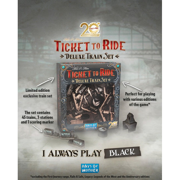 Ticket to Ride 20th Anniversary Deluxe Train Set