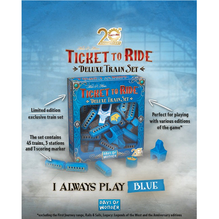 Ticket to Ride 20th Anniversary Deluxe Train Set