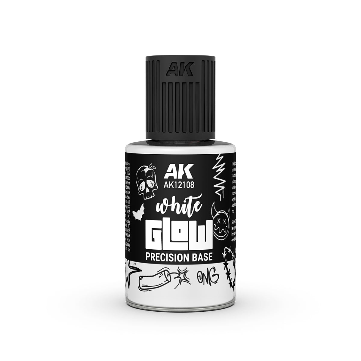 AK Interactive: White Glow Precision Fluor 30ml
