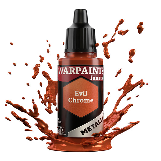 Warpaints Fanatic Metallic: Evil Chrome - 18ml