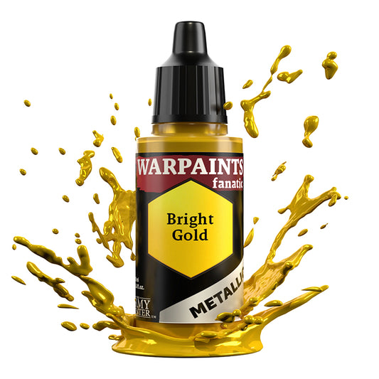 Warpaints Fanatic Metallic: Bright Gold - 18ml