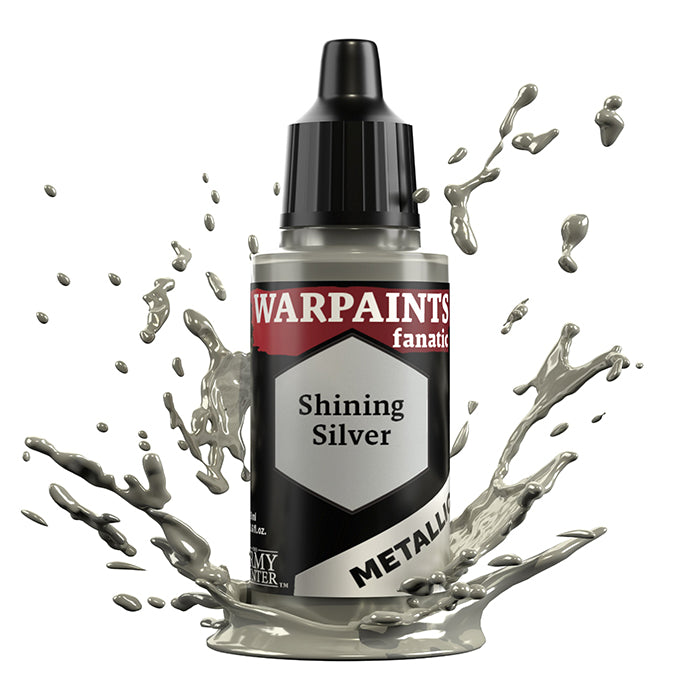 Warpaints Fanatic Metallic: Shining Silver - 18ml