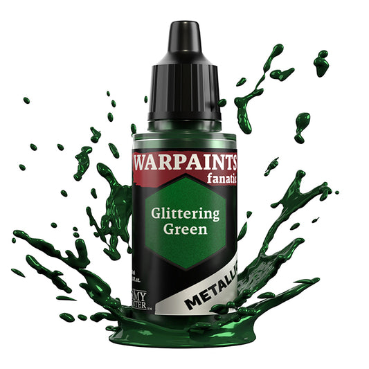Warpaints Fanatic Metallic: Glittering Green - 18ml