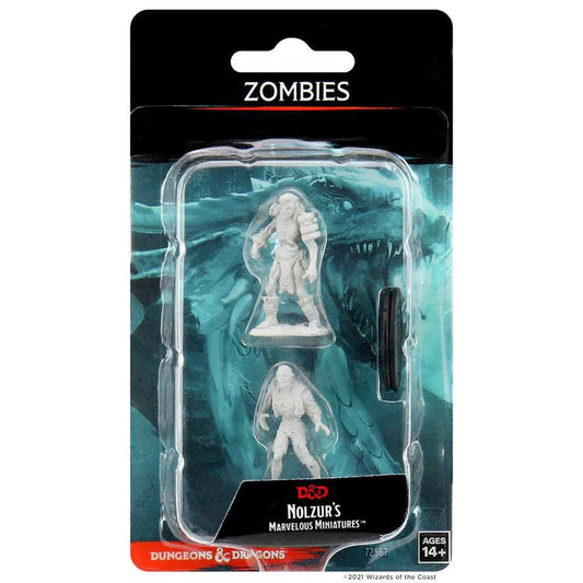 Zombies: D&D Nolzur's Marvelous Unpainted Miniatures (W1)
