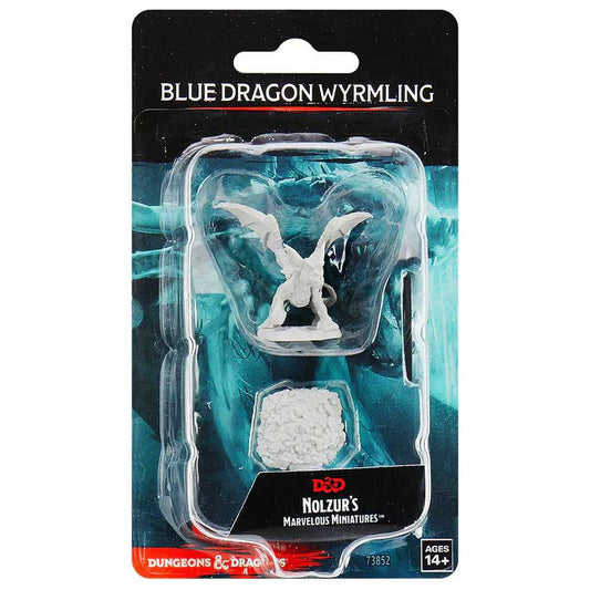 Blue Dragon Wyrmling: D&D Nolzur's Marvelous Unpainted Miniatures (W10)