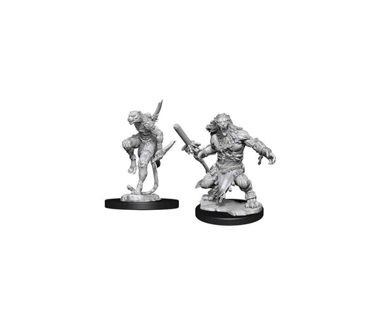 Magic the Gathering Unpainted Miniatures: Wild Nacatls (Fighter, Rogue)